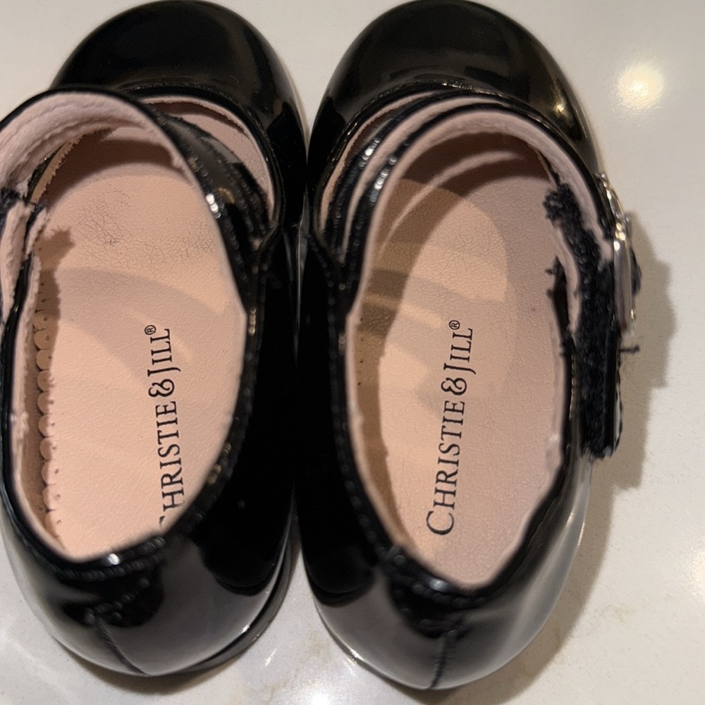 Toddler Black Patent Dress Shoes - Picture 5 of 7